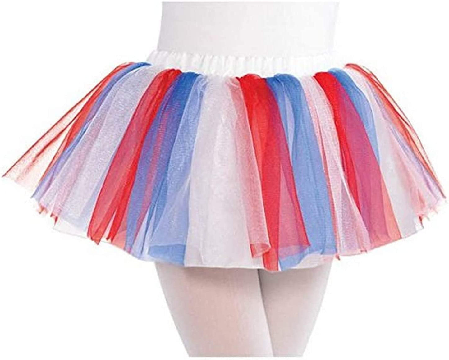 Amscan Tutu - Child, Party Accessory, Red, White And Blue
