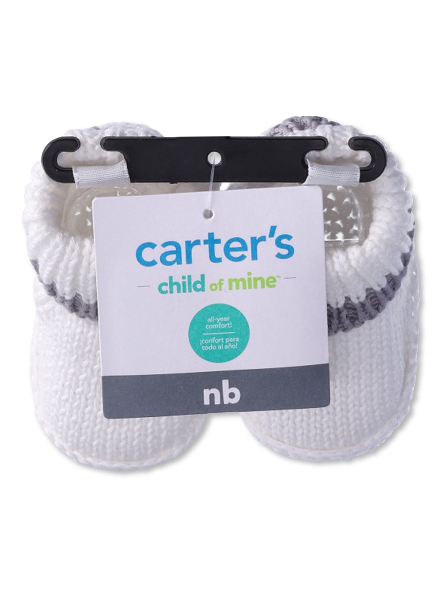 Carter's Child of Mine, Infant Knit Bootie, Size Newborn