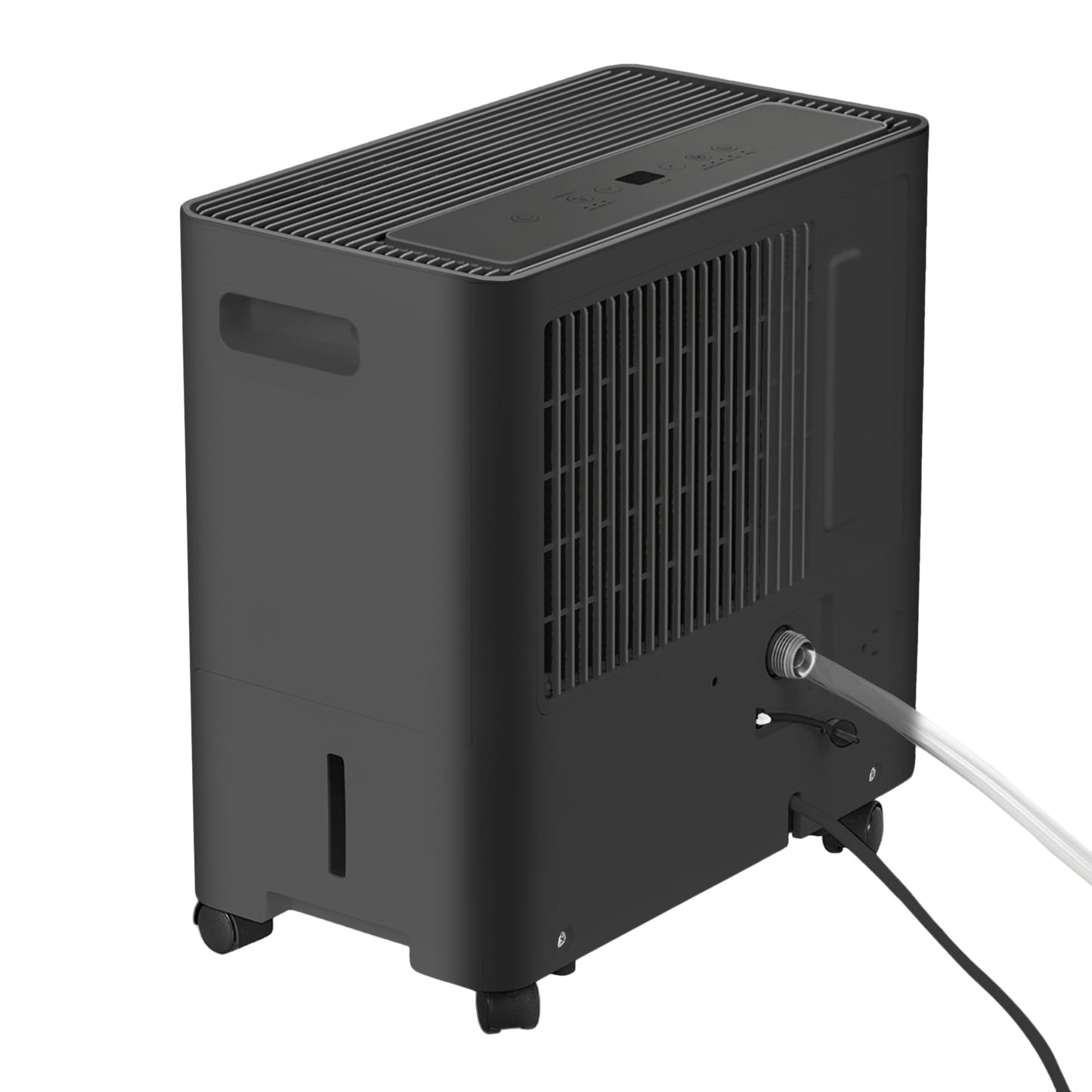 Midea 50-Pint Smart Access Dehumidifier with Built-in Pump, App and Voice Control, 4,500 Sq. ft. Coverage Area, New, MAD50PS1AWBL