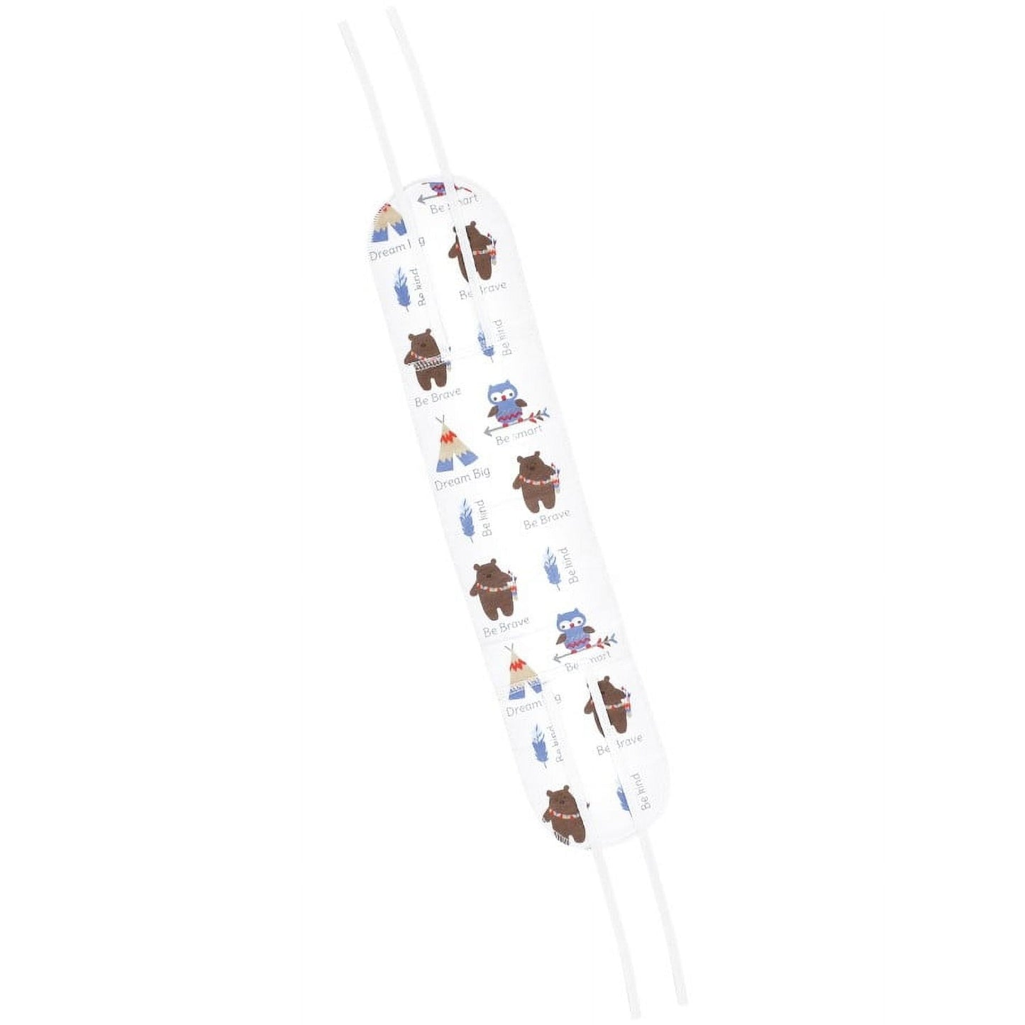 Luvable Friends Unisex Baby Belly Binder 6pk, Be Brave, 0-6 Months