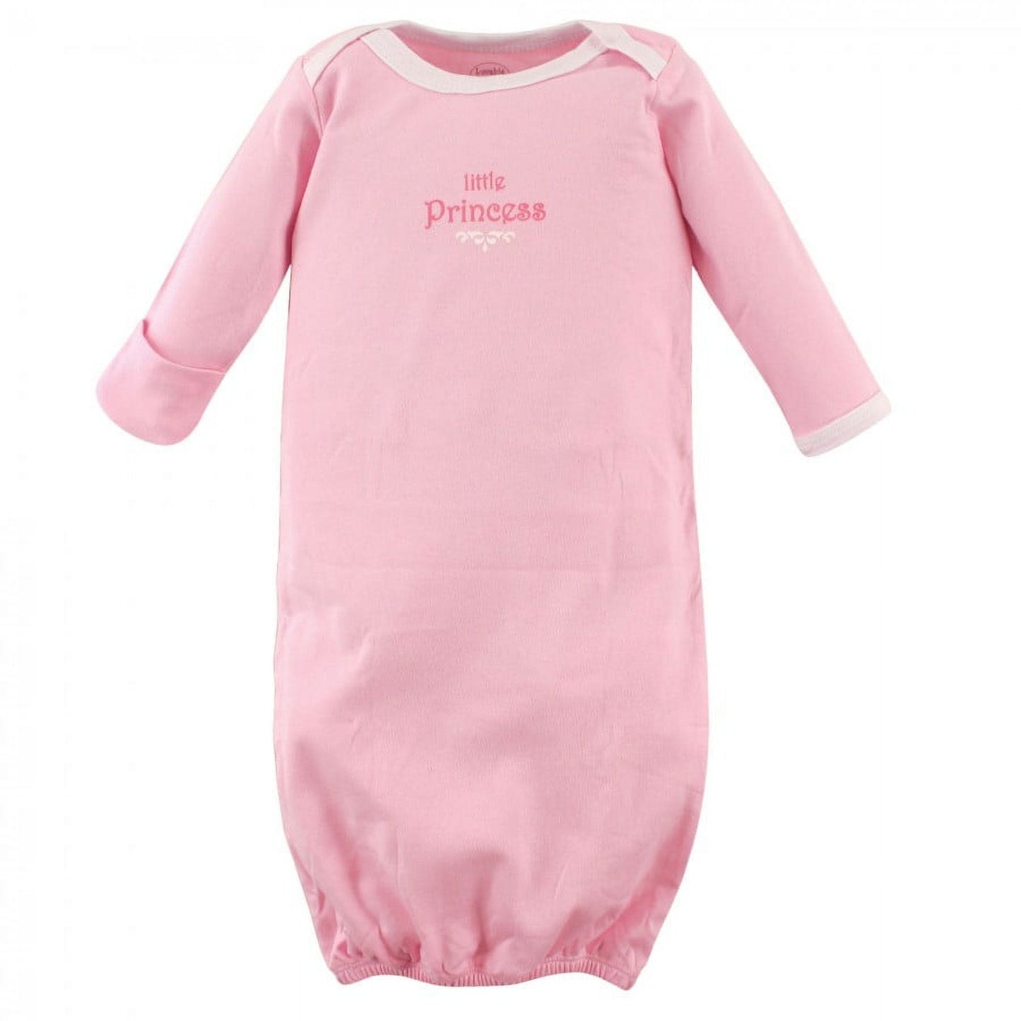 Luvable Friends Infant Girl Gowns, Tiara, Preemie/Newborn, 3-Piece