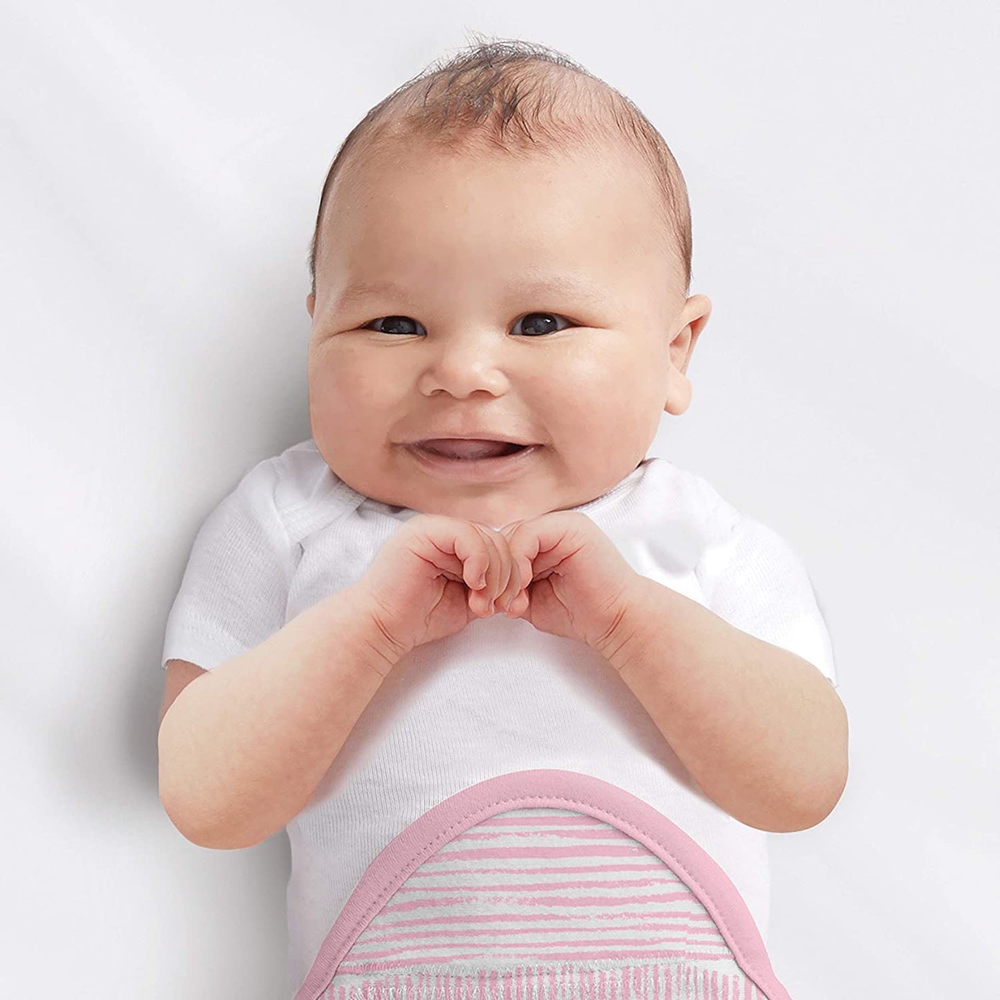 SwaddleMe Natural Position 2-in-1 Swaddle with Easy Change Zipper Size Small/Medium, 0-3 Months, 1-Pack (Sugar Stripes )