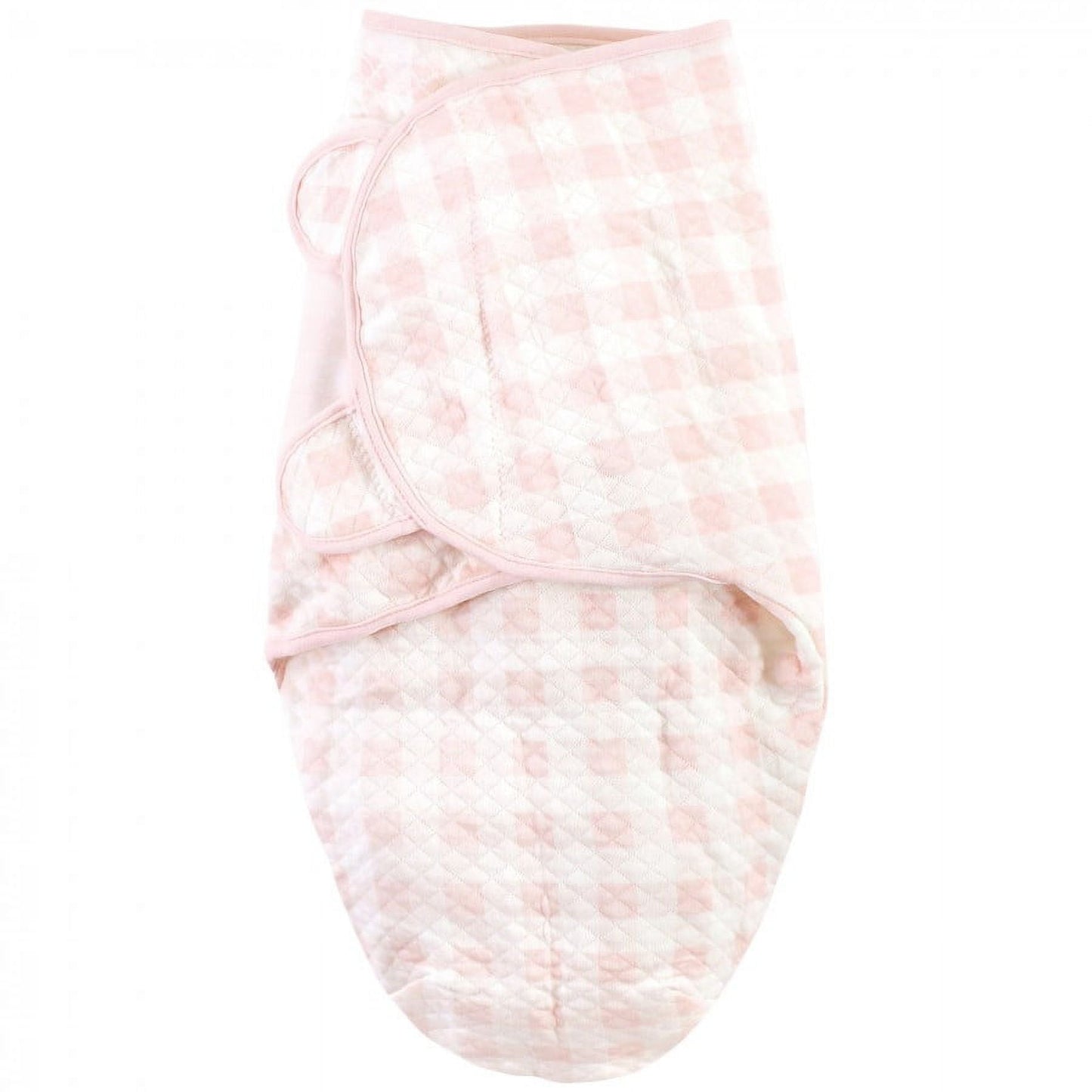 Hudson Baby Infant Girl Quilted Cotton Swaddle Wrap 3pk, Enchanted Forest, 0-3 Months