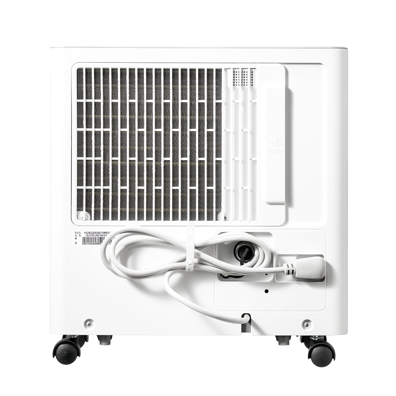 Restored Midea 22-Pint Smart Dehumidifier With App and Voice Control, For Rooms Up to 1,500 Sq Ft, RMD22SWW, Refurbished