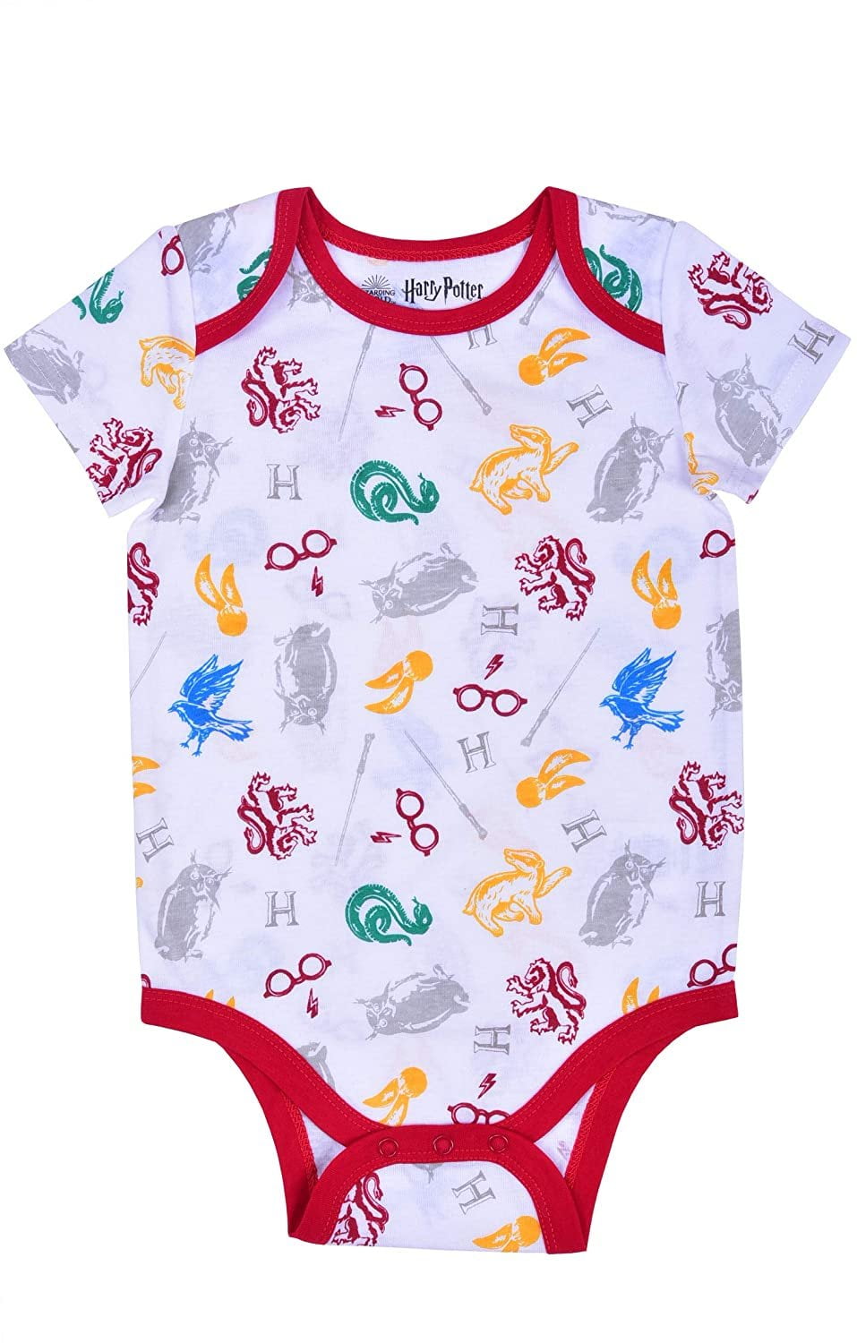 Harry Potter Boys 3 Piece Hoodie Short Sleeve and Legging Set, Infant