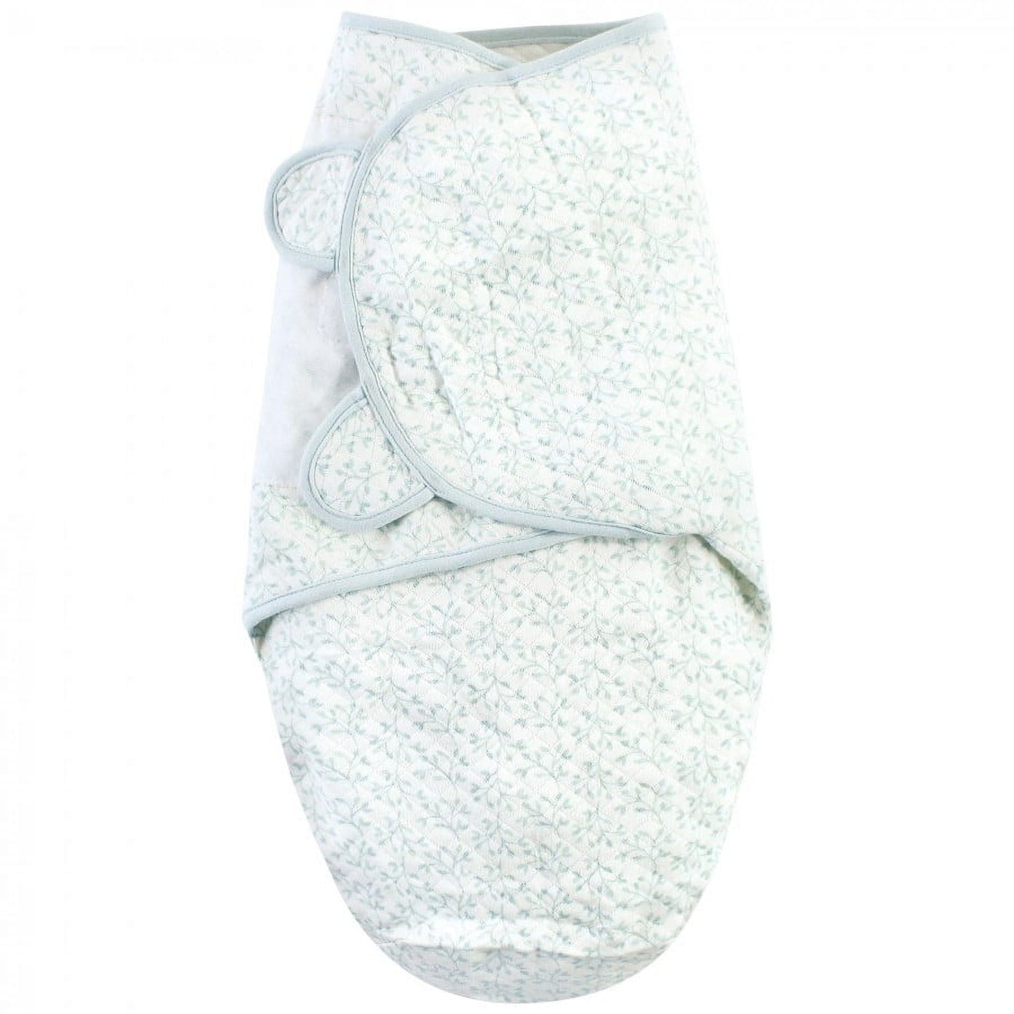 Hudson Baby Infant Girl Quilted Cotton Swaddle Wrap 3pk, Enchanted Forest, 0-3 Months