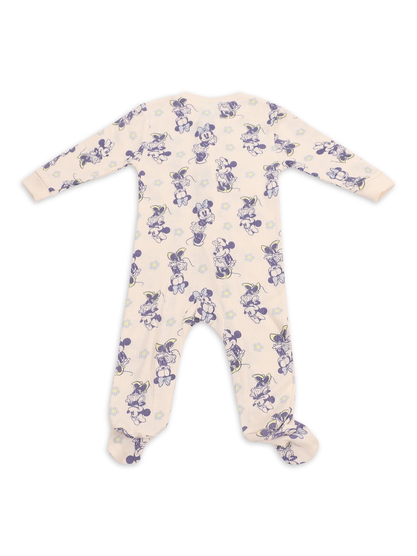 Disney Newborn Baby Girls Coverall, 2 Pack Rib Footie. Sizes 0/3 Months - 3/6 Months - 6/9 Months