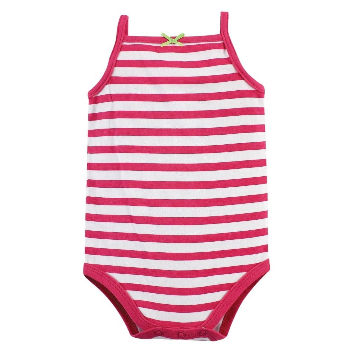 Hudson Baby Short Sleeve Bodysuits, 5-Pack, Newborn- 24 Months