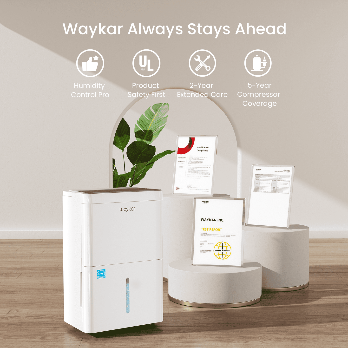Sitvon 25 Pint Energy Star Dehumidifier for Home Basement Room energy efficient, Max 80 Pint, 4500 Sq. Ft - Auto Defrost, Ultra Quiet 40dB, Auto Comfort Mode, Dual Drain Option
