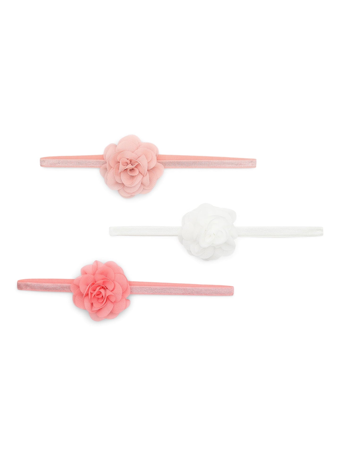 Carter's Child of Mine Newborn and Baby Girls Flower Head Wrap, 4-Pack