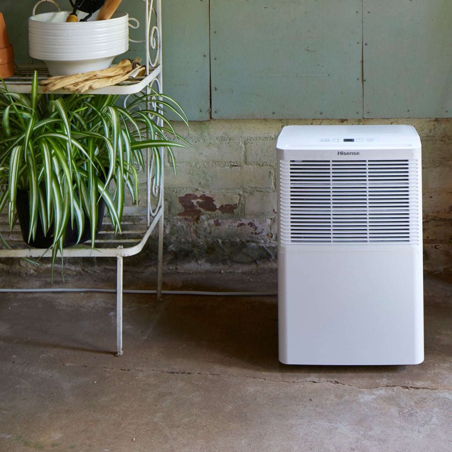 Hisense 25 pt 1500 sq ft Dehumidifier - Energy Efficient, Automatic Shut Off, Adjustable Humistat