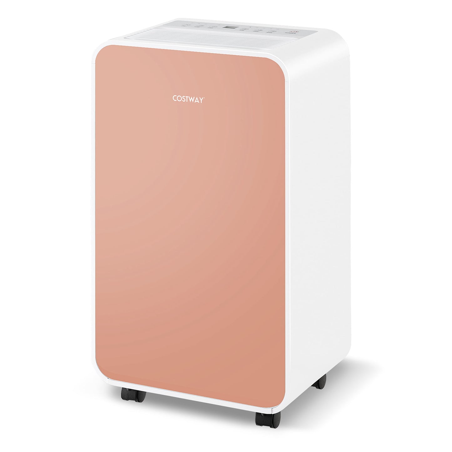 Costway 32 pt 2500 sq ft Dehumidifier in Yellow - Portable