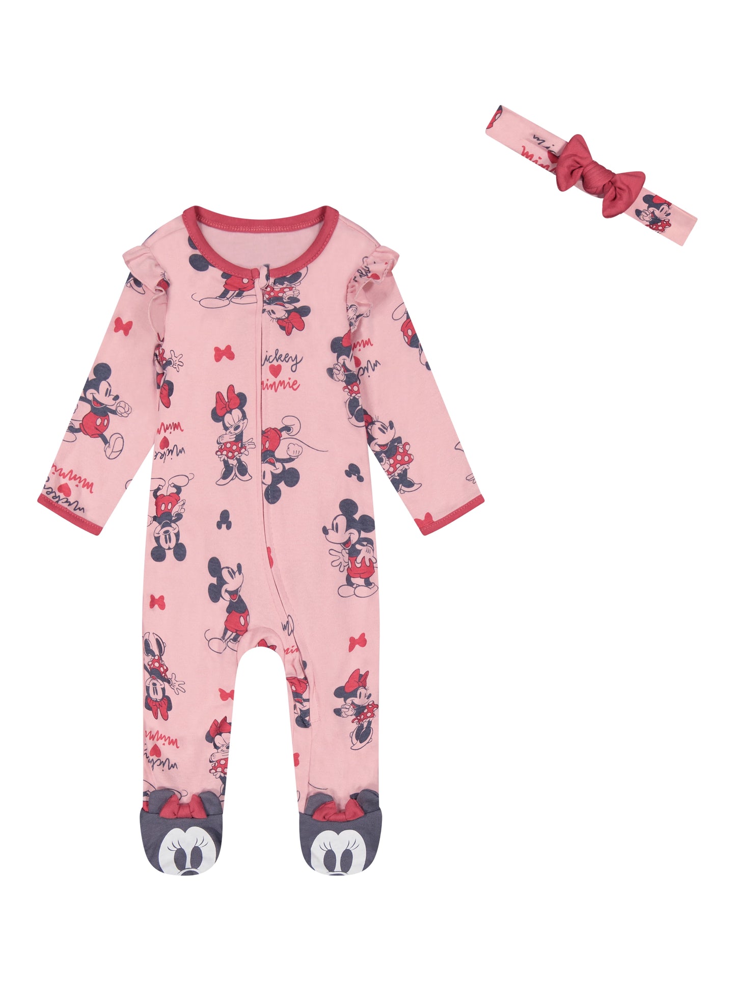 Disney Baby Girl Sleep N' Play & Headband, Sizes 0-9M