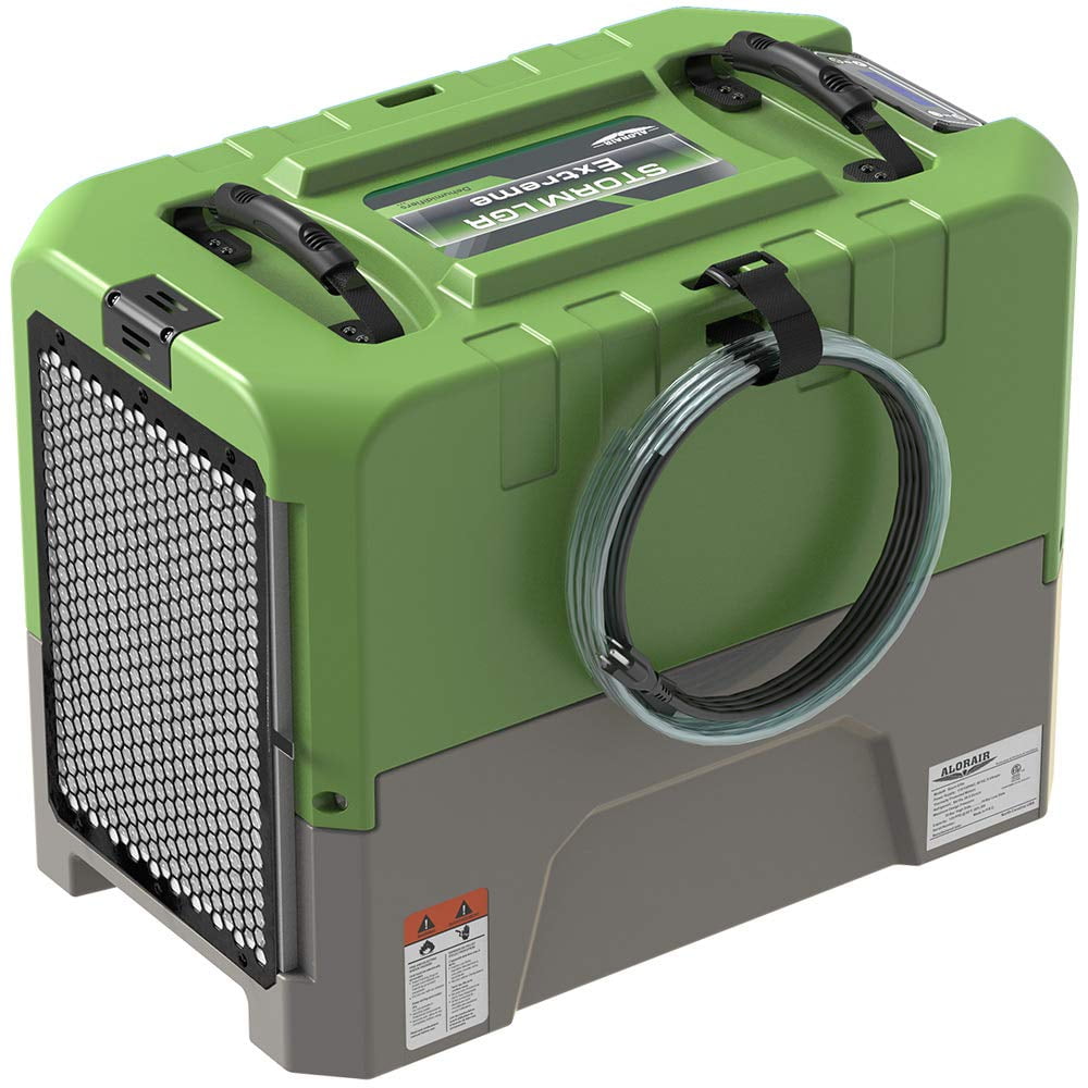 ALORAIR 180 Pints LGR Commercial Dehumidifiers for Water Damage Restoration,Pump Drain, Auto Shut Off with Pump, 5 Years Warranty, Compact,