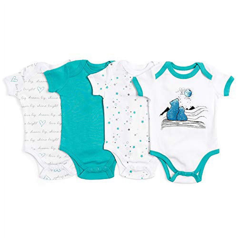 JumpOff Jo Newborn Layette Set (17 Pcs), Baby Essentials, Baby Shower Gifts, 0-3 Months - Blue Bears