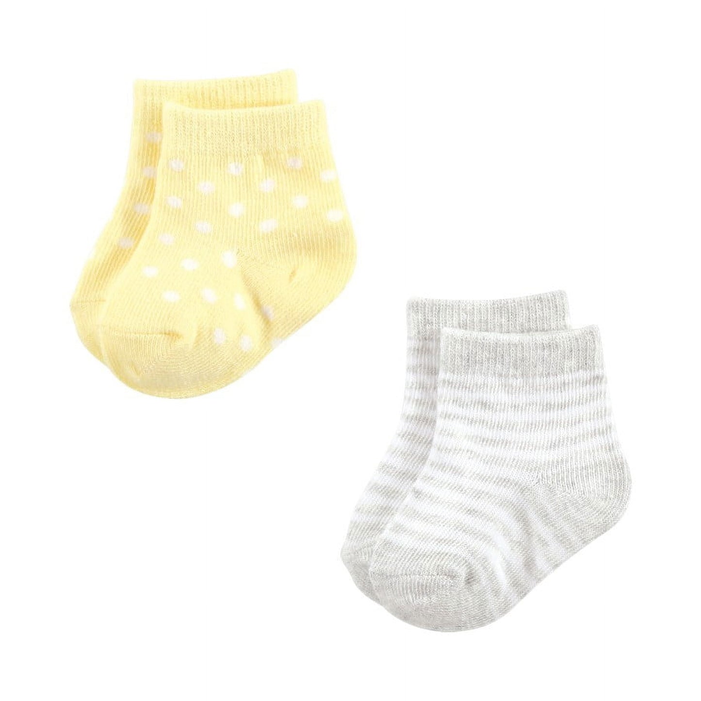 Hudson Baby Infant Girl Sock and Headband 12pc Set, Daisy, 0-9 Months