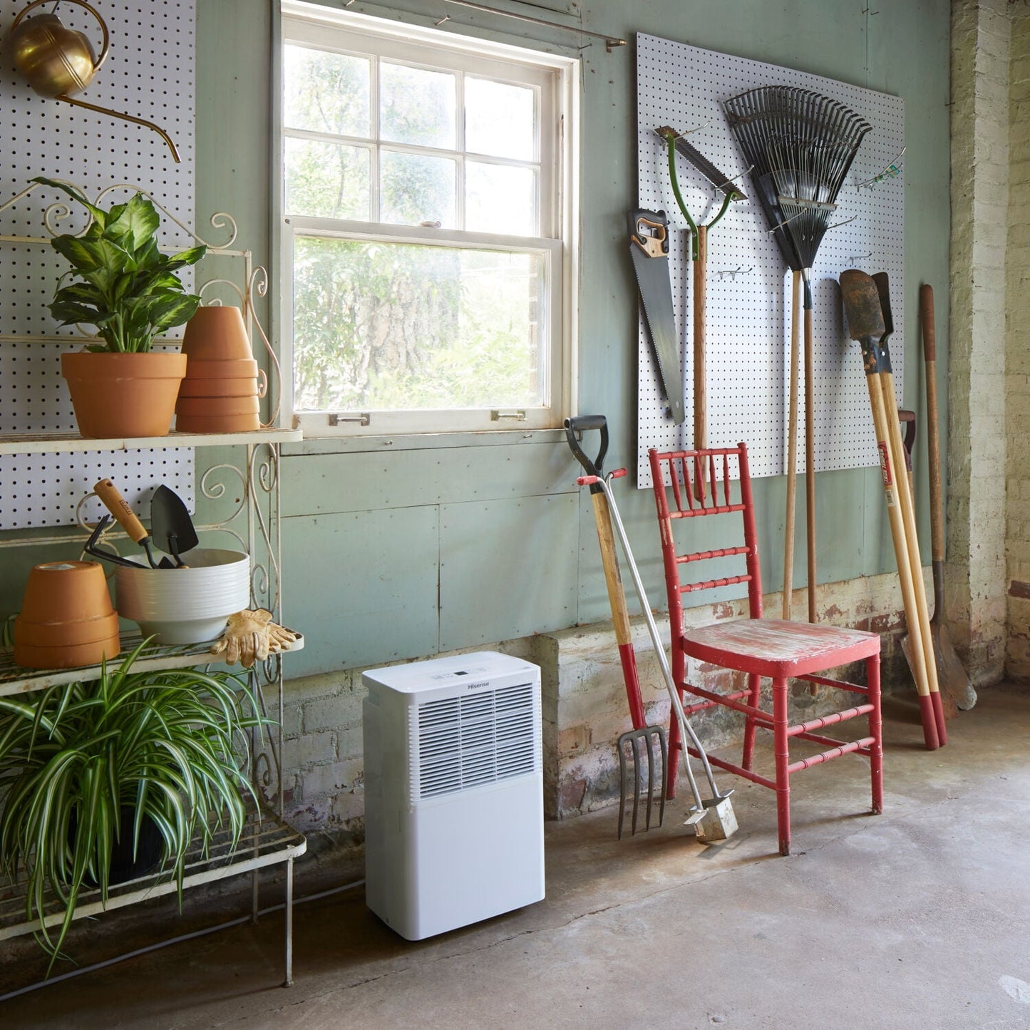 Hisense 25 pt 1500 sq ft Dehumidifier - Energy Efficient, Automatic Shut Off, Adjustable Humistat