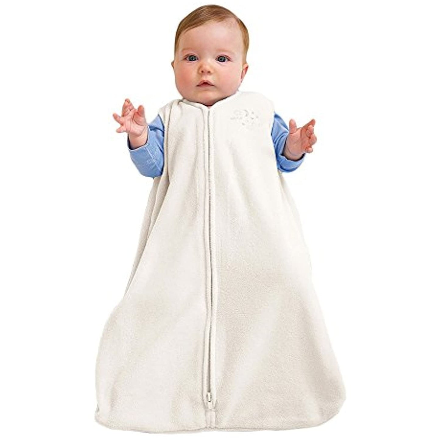 Halo® Sleepsack® Wearable Blanket, Micro-Fleece, Cream, Unisex, Small, 0-6 Months