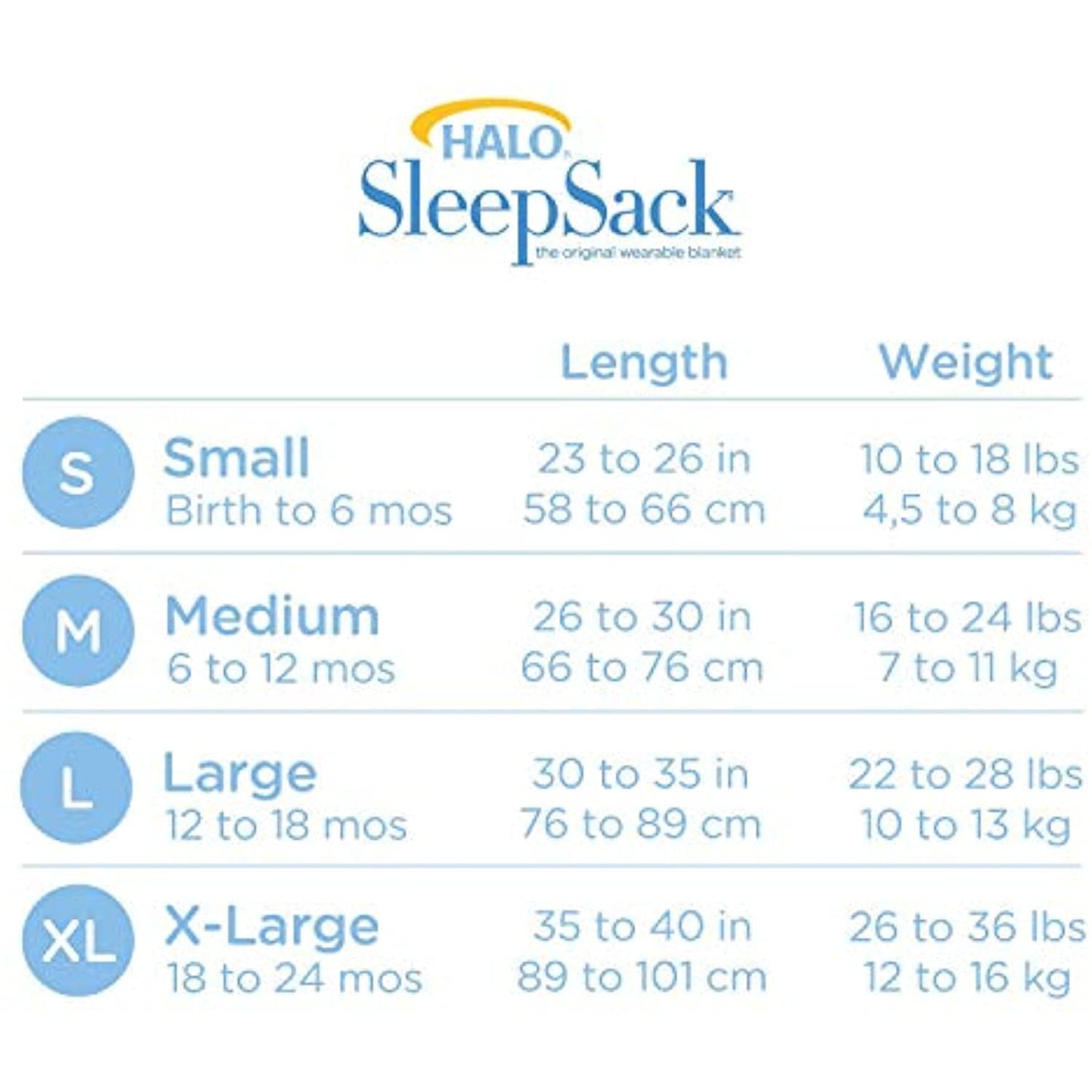 Halo® Sleepsack® Wearable Blanket, Micro-Fleece, Cream, Unisex, Small, 0-6 Months