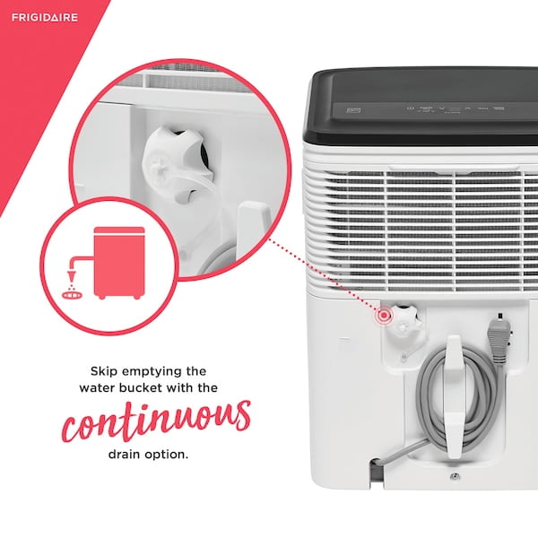 Frigidaire 22 Pint Dehumidifier (Energy Star) up to 1,500 Sq Ft, White
