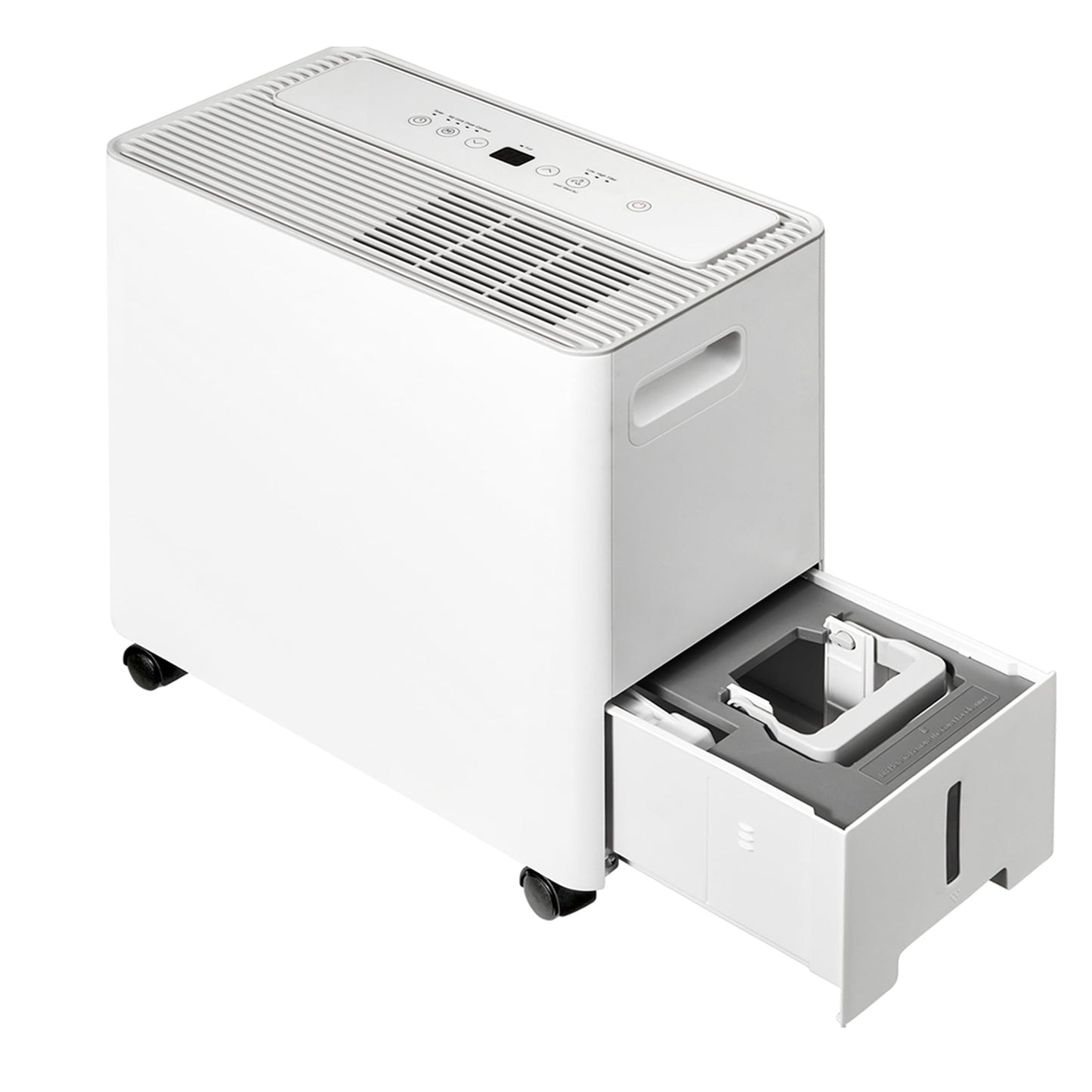 Restored Midea 22-Pint Smart Dehumidifier With App and Voice Control, For Rooms Up to 1,500 Sq Ft, RMD22SWW, Refurbished