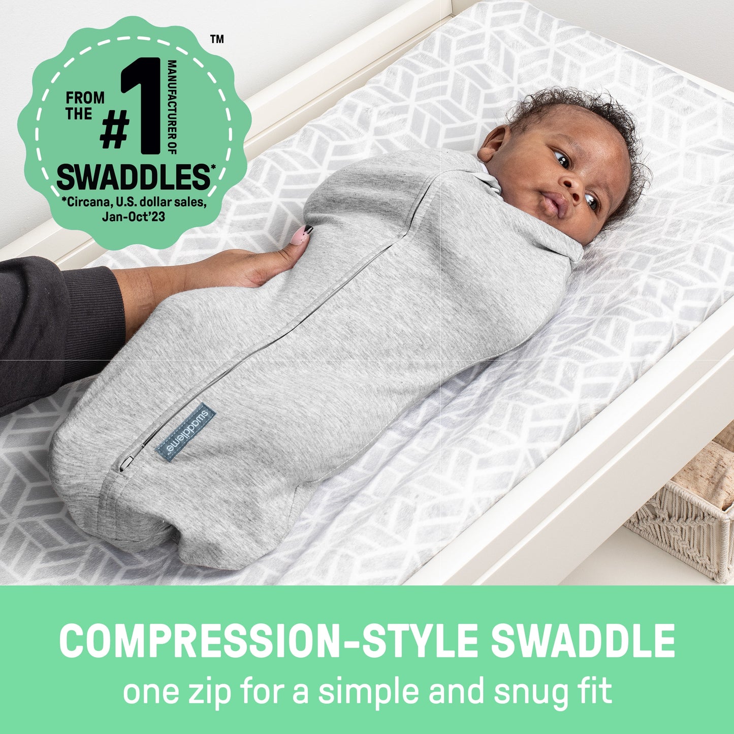 SwaddleMe by Ingenuity Pod - I Heart You
