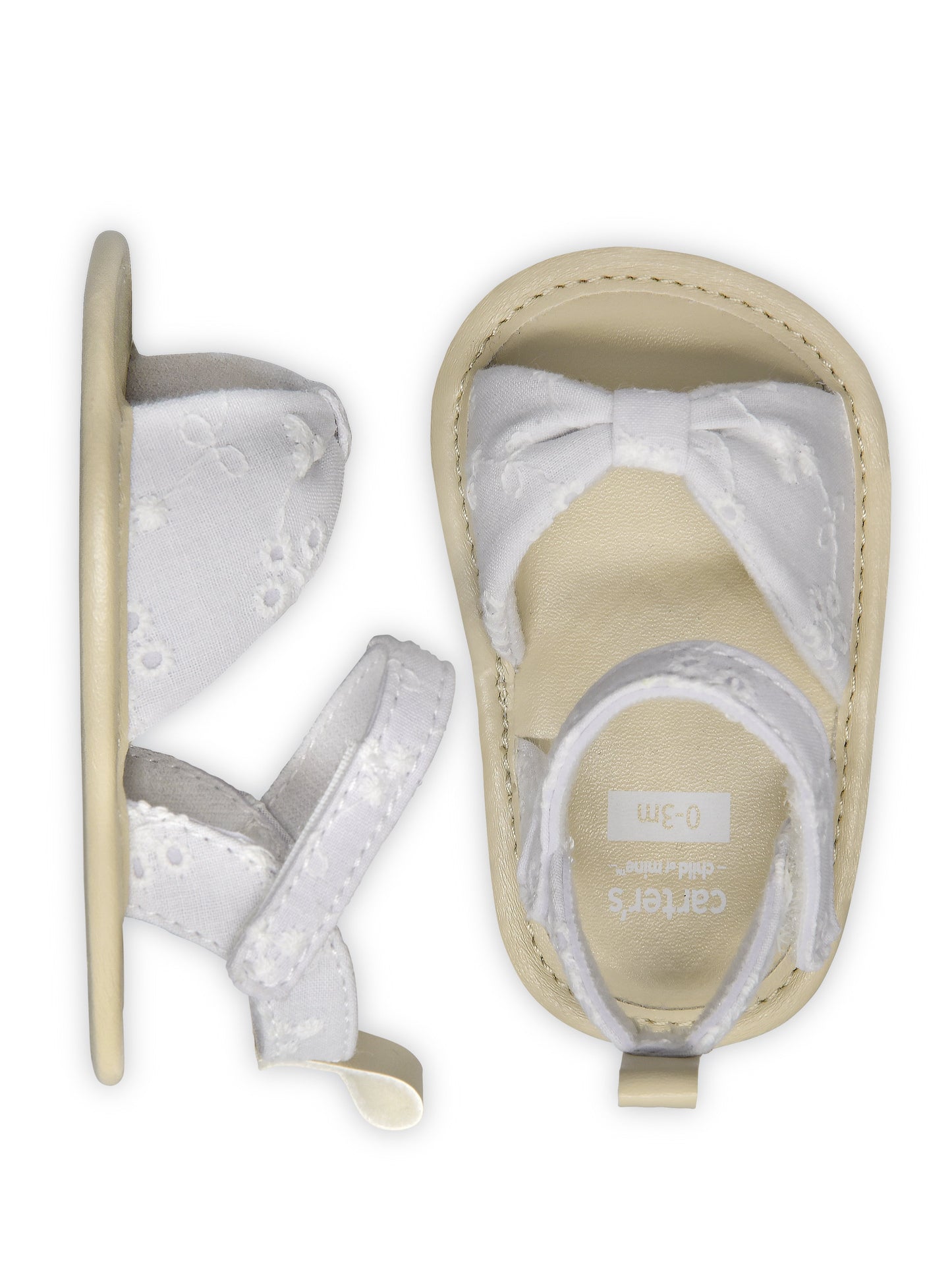 Carter's Child of Mine, Infant Girl Eyelet Sandal, 0-3M