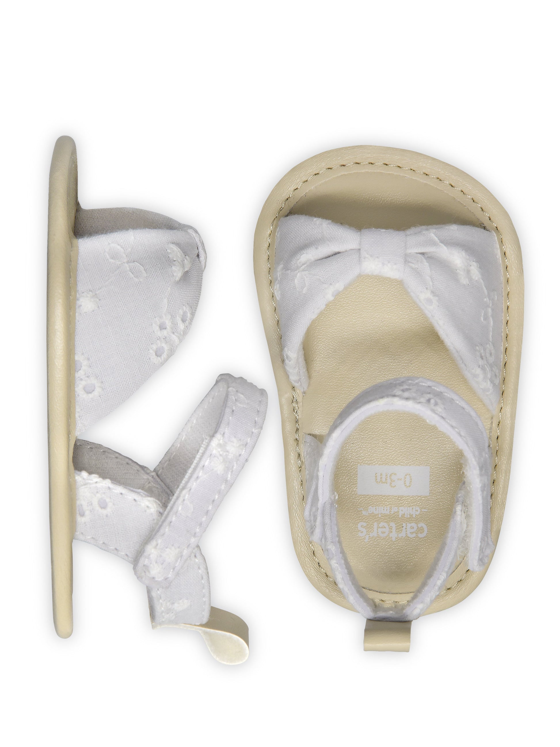 Carter's Child of Mine, Infant Girl Eyelet Sandal, 0-3M
