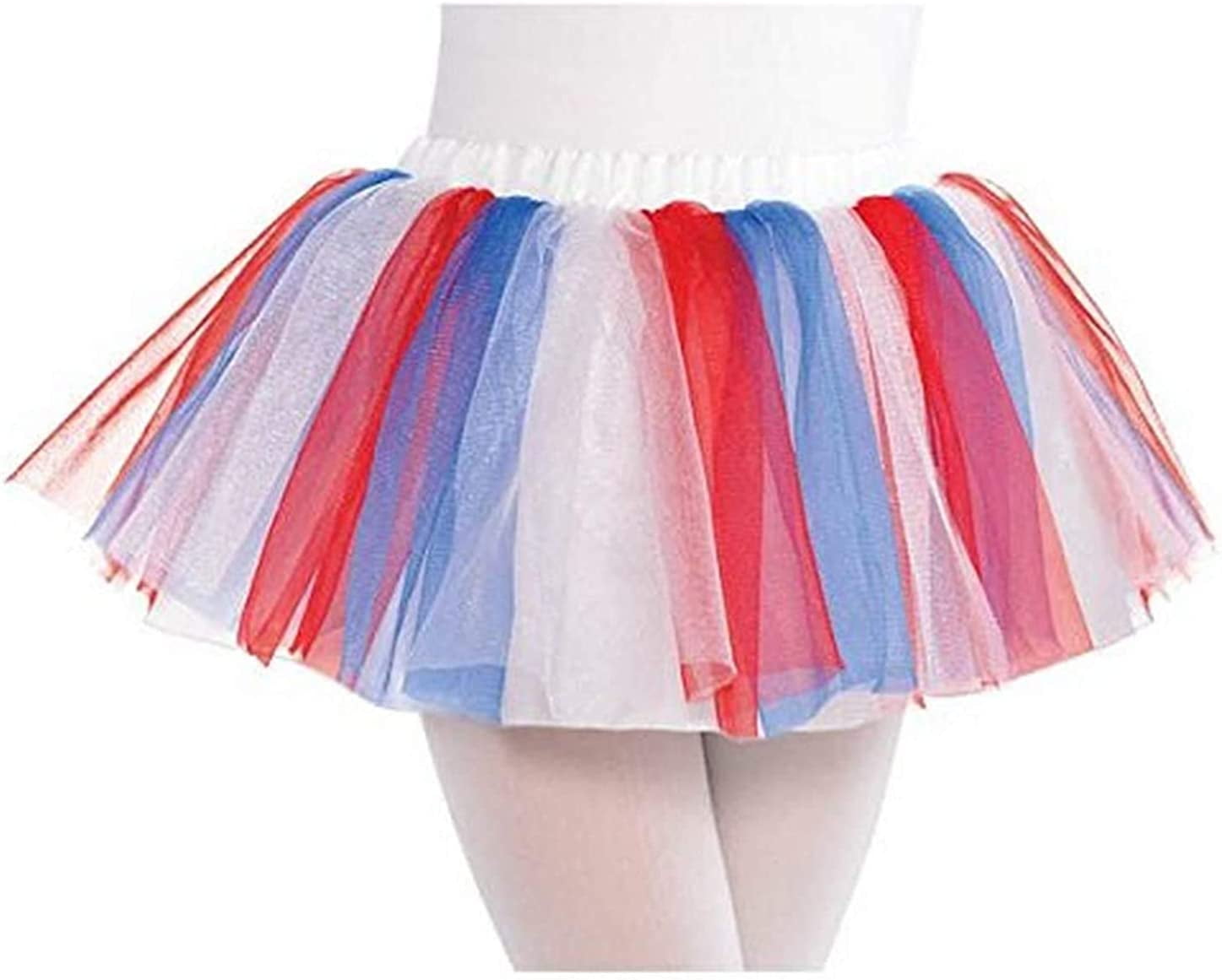 Amscan Tutu - Child, Party Accessory, Red, White And Blue
