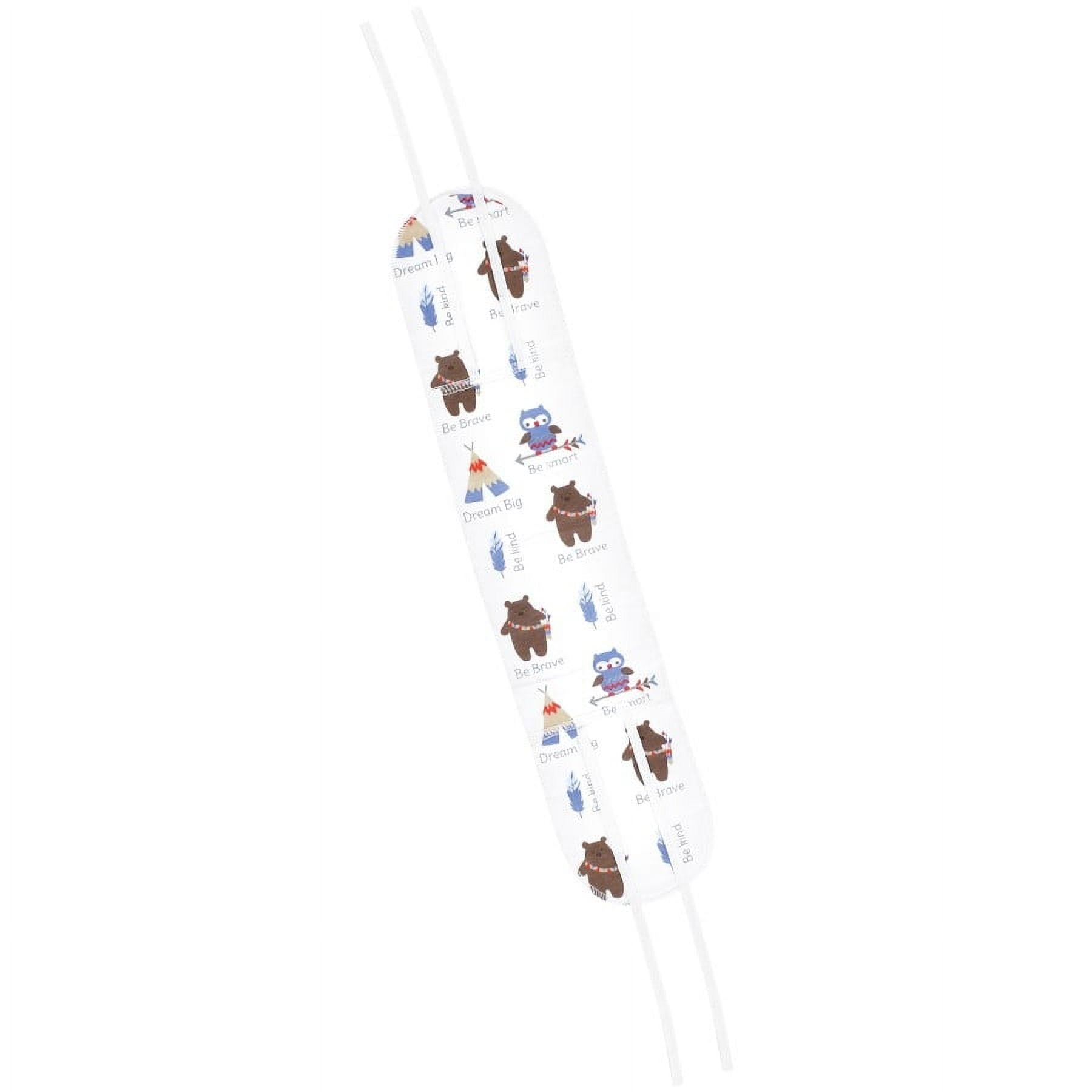 Luvable Friends Unisex Baby Belly Binder 6pk, Be Brave, 0-6 Months