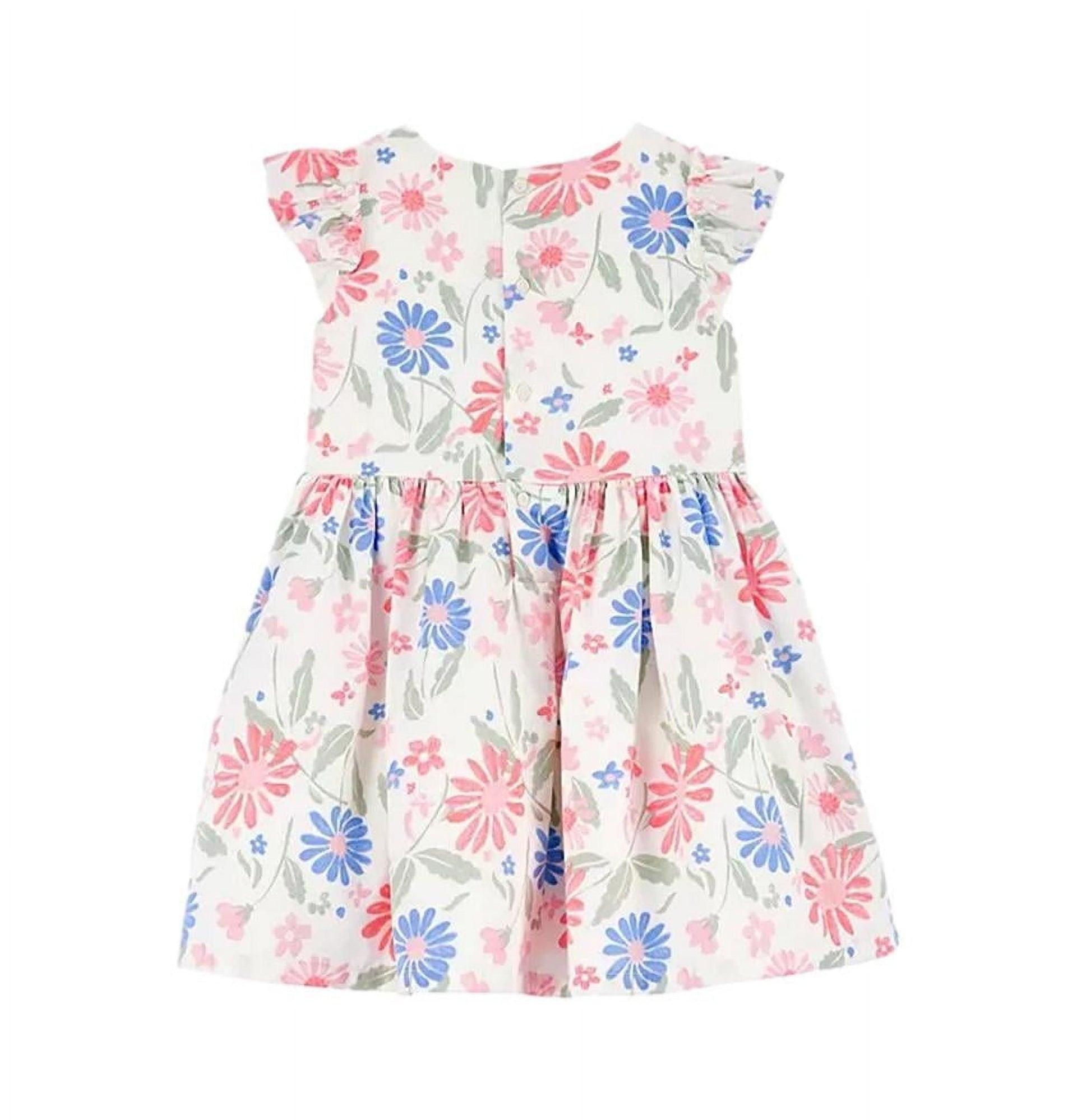 Carters Girl's Occasion Dress in Floral Size 12M