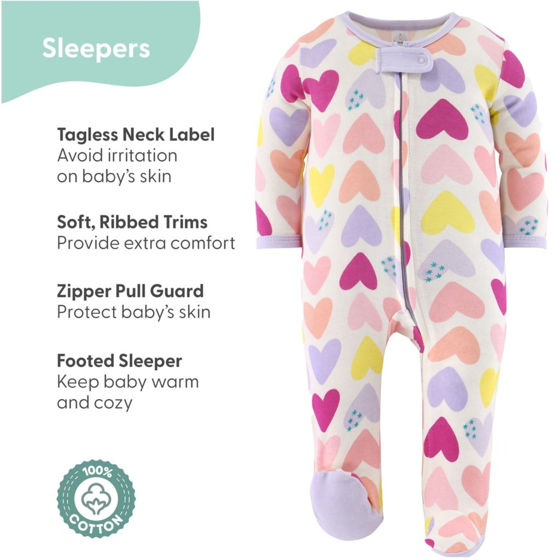 The Peanutshell Newborn Baby Layette Gift Set for Baby Girls, Pretty Sweet, 0-3 Months, 30-Piece