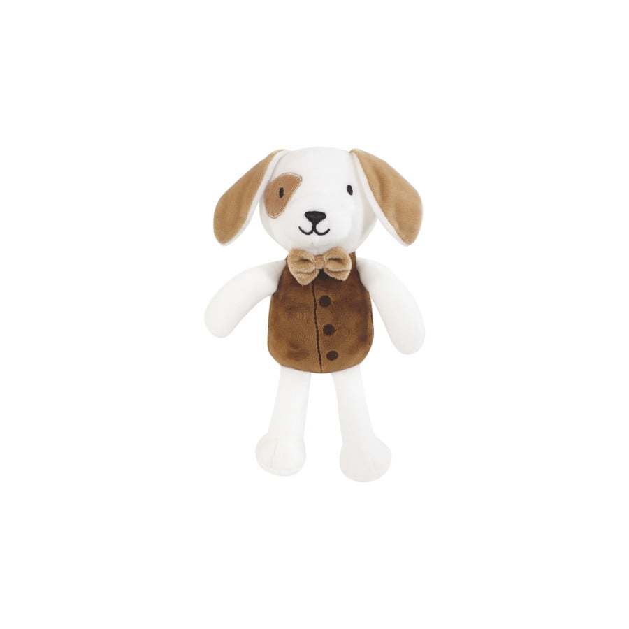 Hudson Baby Unisex Baby Plush Bathrobe and Toy Set, Dog, One Size