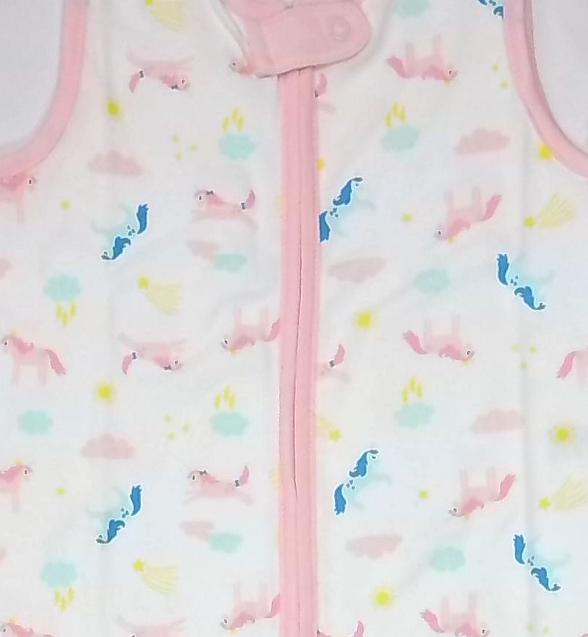 Carter's Baby Girl's Cotton Unicorn Sleep Bag Wearable Blanket, Small 0-3 Months