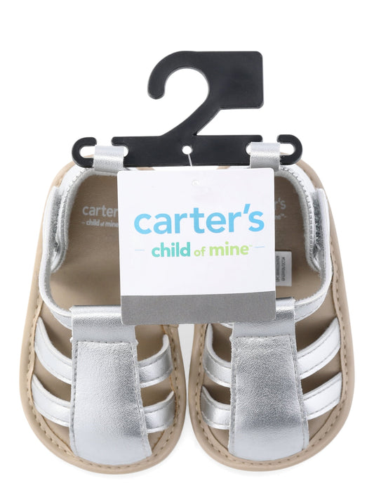 Carter's Child of Mine Baby Girls Metallic Sandals