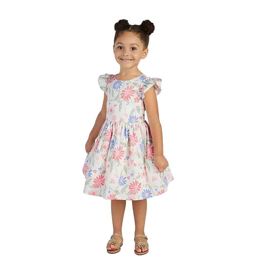 Carters Girl's Occasion Dress in Floral Size 12M