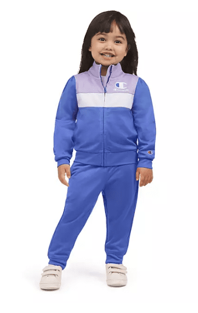 Champion Toddler Girls 2-Piece Active Track Set 2T Lavender
