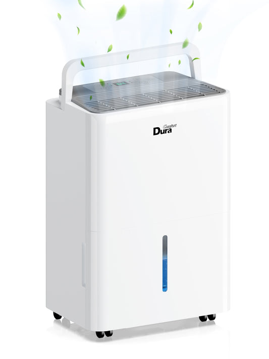 DuraComfort 22 Pint Dehumidifier for Basement and Home with Drain Hose, 22 Pints up to 1000 sq.ft, 24-Hour Timer
