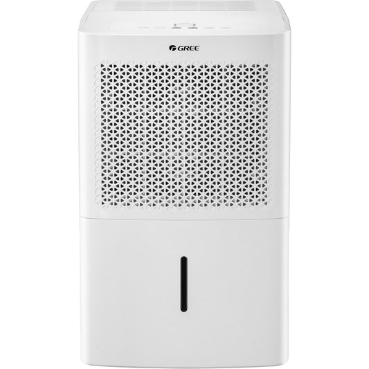 Gree Energy Star 35 Pint Humidity Absorber Dehumidifier, Rooms up to 3000 Sq. Ft., Bedroom, Basement, Garage, White,GD35BW
