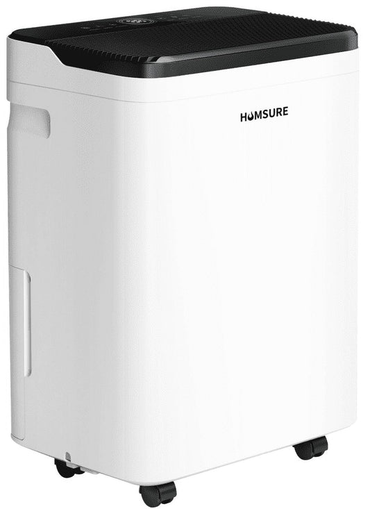 HUMSURE Dehumidifier (DOE Rating 19 pints/day) Pint 70 Pints Max for 4500 Sq. ft. for Basements Large Room Home Bathroom Dehumidifier with Drain Hose Intelligent Humidity Control