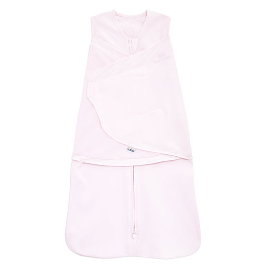 Halo® Sleepsack® Swaddle, 100% Cotton, Soft Pink, Newborn Girls, 0-3 Months