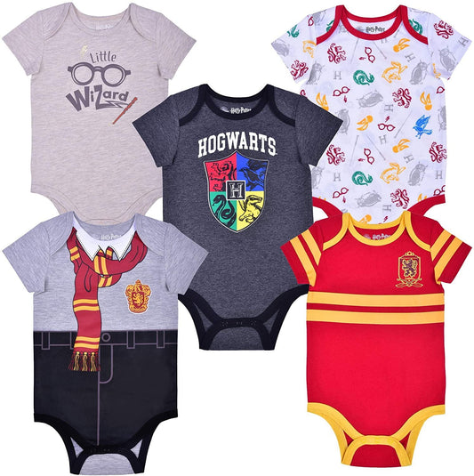 Harry Potter Boys 3 Piece Hoodie Short Sleeve and Legging Set, Infant