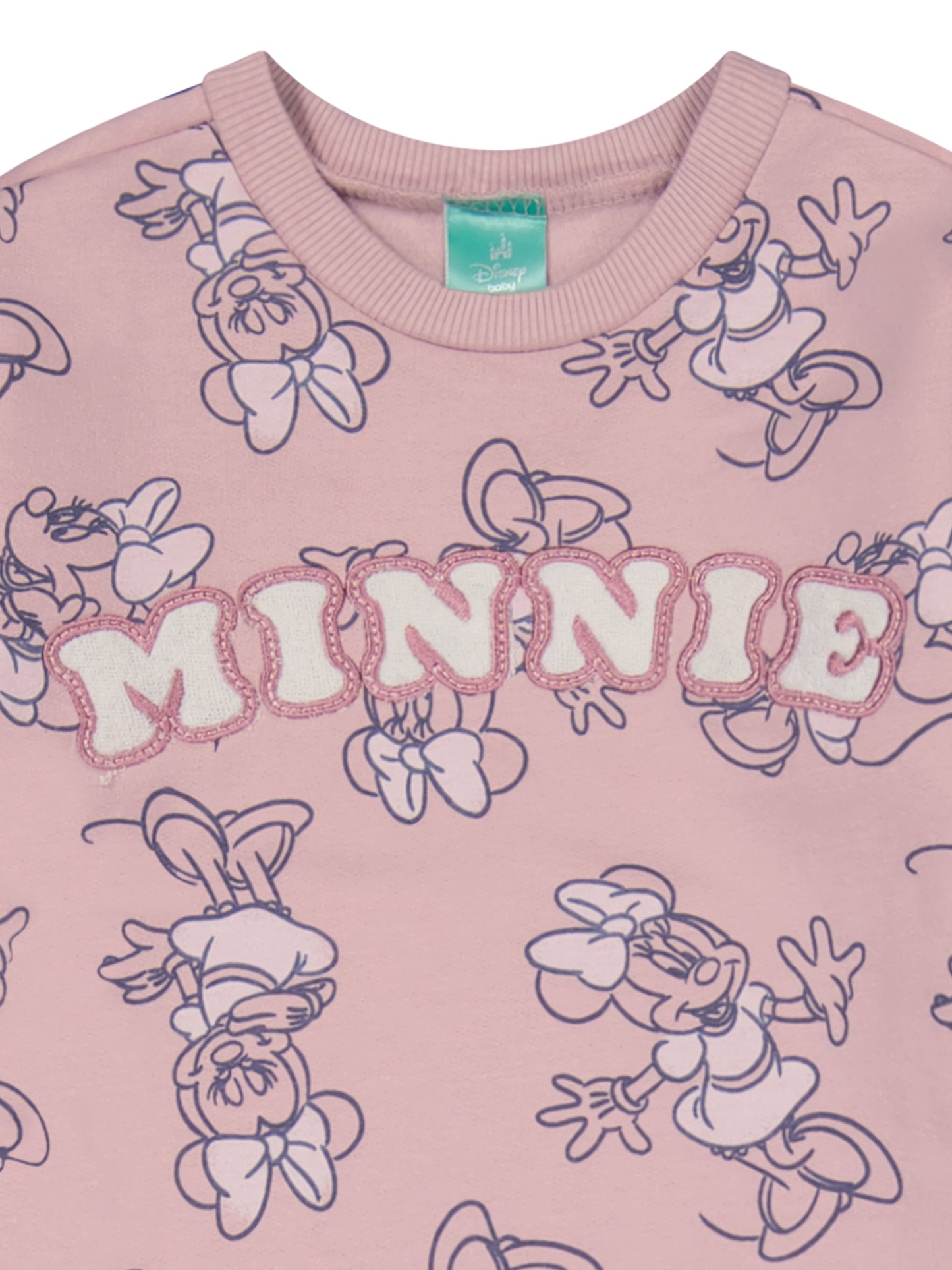Disney Minnie Mouse Baby Girl Jogger Set, Sizes 0-9M