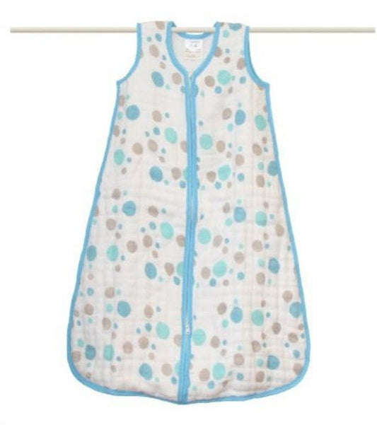 aden + anais Cozy Slumber Muslin Four Layer Sleeping Bag, St Star Bright, Large Multi-Colored