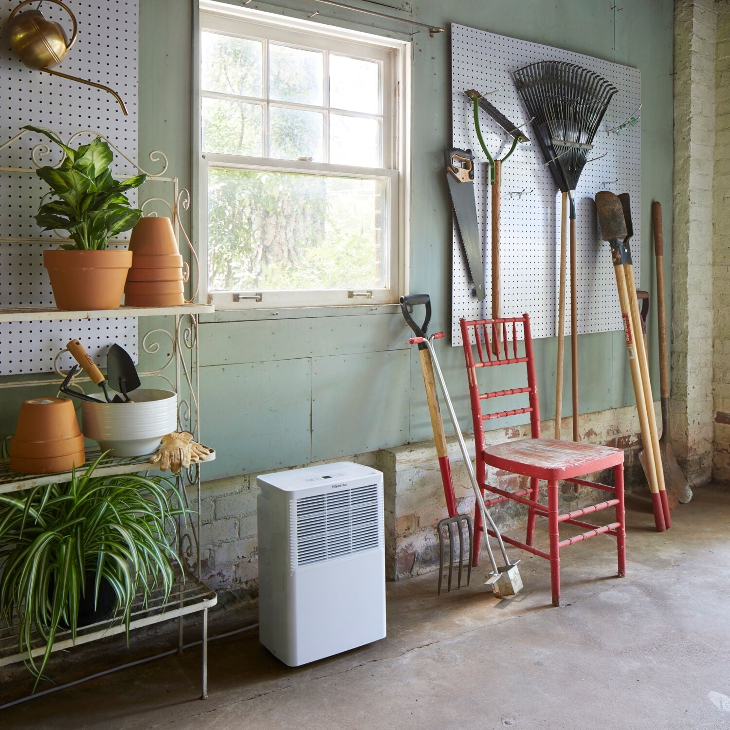 Hisense 25 pt 1500 sq ft Dehumidifier - Energy Efficient, Automatic Shut Off, Adjustable Humistat