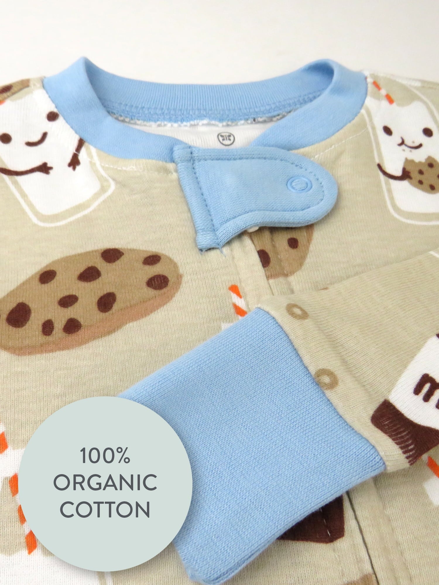 Honest Baby Clothing Organic Cotton Baby Boy/Girl Snug Fit Footed Sleeper Pajamas, Sizes 12 Months -24 Months