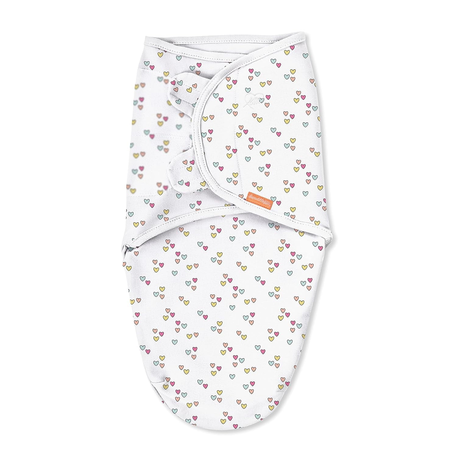 SwaddleMe Original Swaddle - Size Small/Medium, 0-3 Months, 3-Pack (Baby Hearts) Easy to Use Newborn Swaddle Wrap Keeps Baby Cozy and Secure and Helps Prevent Startle Reflex