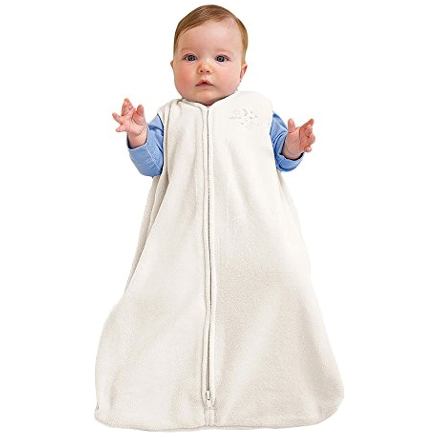 Halo® Sleepsack® Wearable Blanket, Micro-Fleece, Cream, Unisex, Small, 0-6 Months