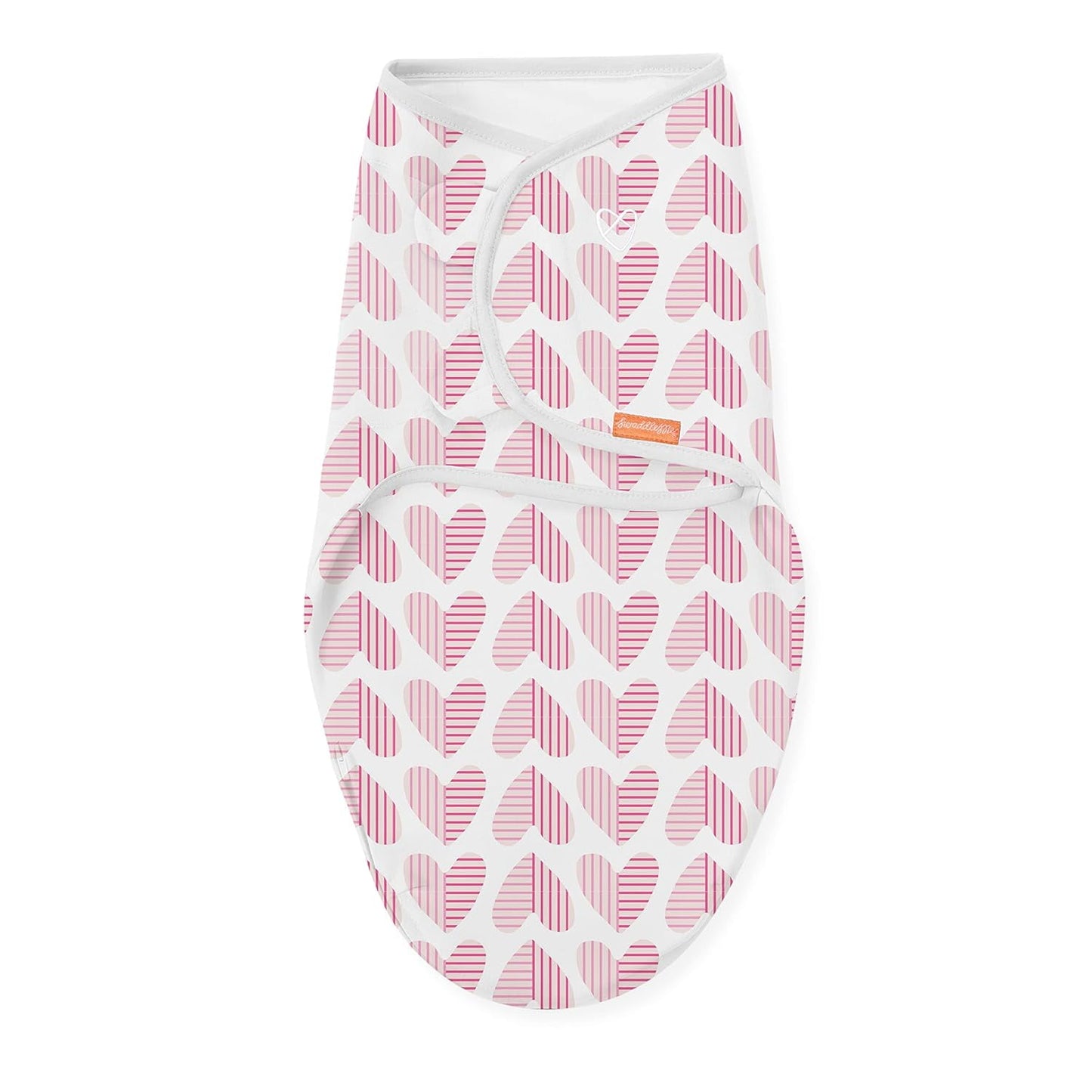 SwaddleMe Original Swaddle - Size Small/Medium, 0-3 Months, 3-Pack (Baby Hearts) Easy to Use Newborn Swaddle Wrap Keeps Baby Cozy and Secure and Helps Prevent Startle Reflex