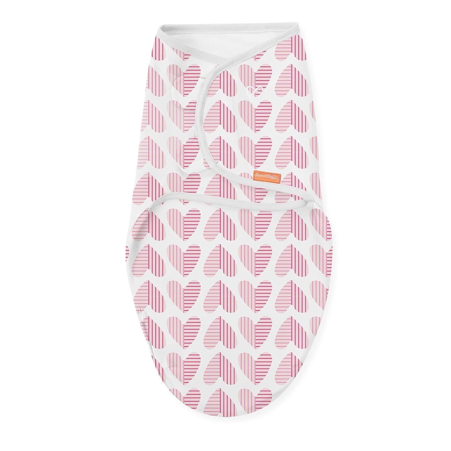 SwaddleMe Original Swaddle - Size Small/Medium, 0-3 Months, 3-Pack (Baby Hearts) Easy to Use Newborn Swaddle Wrap Keeps Baby Cozy and Secure and Helps Prevent Startle Reflex
